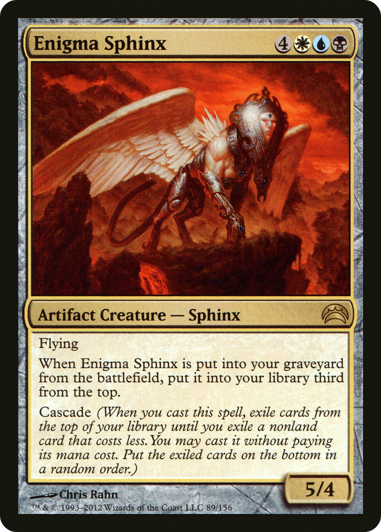 Image of Enigma Sphinx (PC2-089) - Planechase 2012 Foil