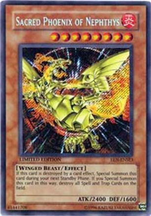 Image of Sacred Phoenix of Nephthys [EEN-ENSE3] Secret Rare