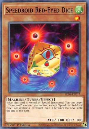 Image of Speedroid Red-Eyed Dice [LED8-EN012] Common