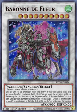 Image of Baronne de Fleur [LED8-EN024] Ultra Rare