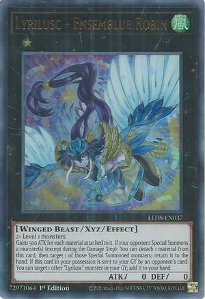 Image of Lyrilusc - Ensemblue Robin [LED8-EN037] Ultra Rare
