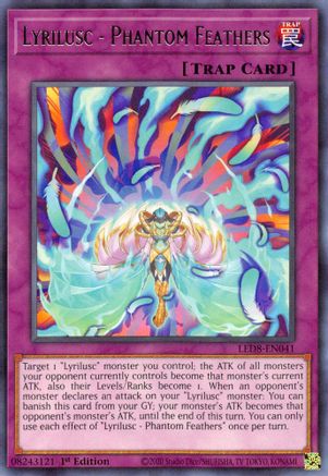 Image of Lyrilusc - Phantom Feathers [LED8-EN041] Rare