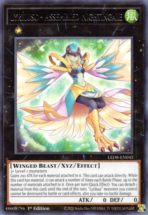Image of Lyrilusc - Assembled Nightingale [LED8-EN045] Rare