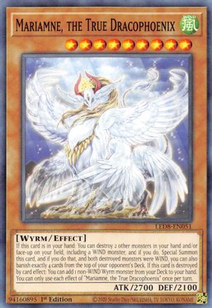 Image of Mariamne, the True Dracophoenix [LED8-EN051] Common