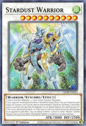 Image of Stardust Warrior [LED8-EN052] Common