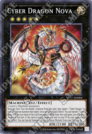 Image of Cyber Dragon Nova [OP17-EN006] Super Rare