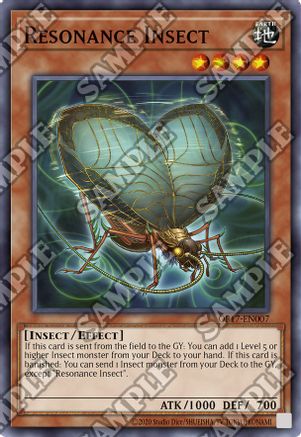 Image of Resonance Insect [OP17-EN007] Super Rare