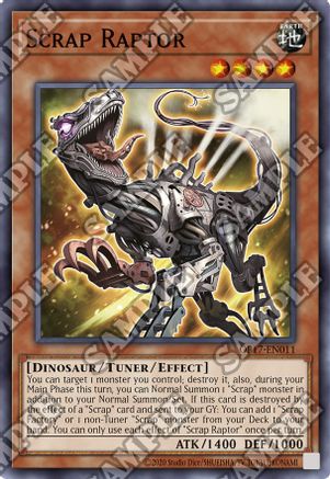 Image of Scrap Raptor [OP17-EN011] Super Rare
