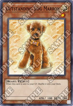 Image of Outstanding Dog Marron [OP17-EN014] Common