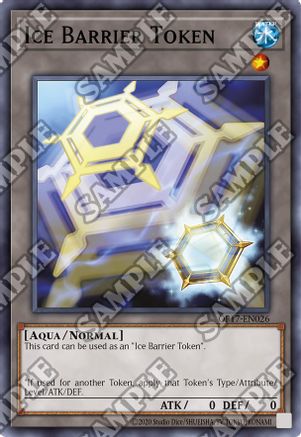 Image of Ice Barrier Token [OP17-EN026] Super Rare