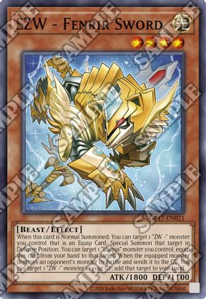 Image of SZW - Fenrir Sword [OP17-EN021] Common