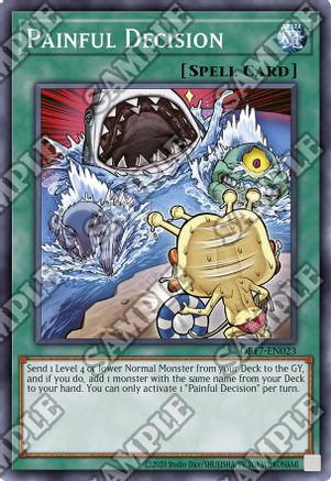 Image of Painful Decision [OP17-EN023] Common