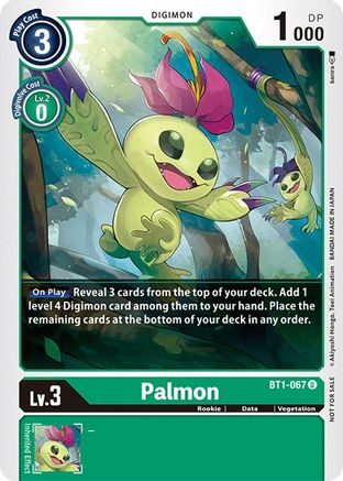 Image of Palmon [BT1-067] (Official Tournament Pack Vol.3) [Release Special Booster Promos]