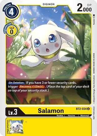 Image of Salamon [BT2-034] (Official Tournament Pack Vol.3) [Release Special Booster Promos]