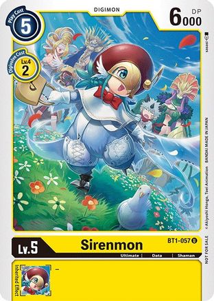 Image of Sirenmon [BT1-057] (Winner Pack Double Diamond) [Release Special Booster Promos]