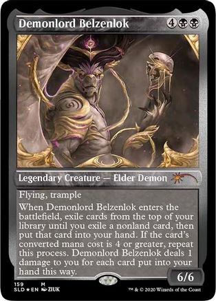 Image of Demonlord Belzenlok (Foil Etched) [Secret Lair Drop Series]