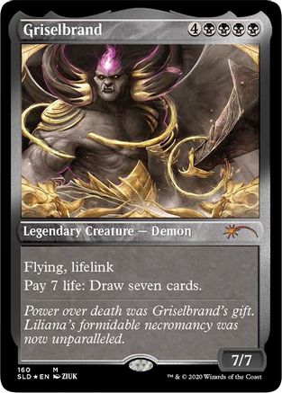 Image of Griselbrand (Foil Etched) [Secret Lair Drop Series]
