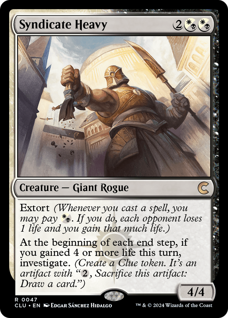 Image of Syndicate Heavy [Ravnica: Clue Edition]