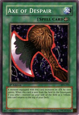 Image of Axe of Despair [SYE-035] Common
