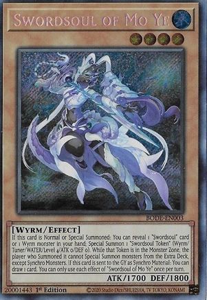 Image of Swordsoul of Mo Ye [BODE-EN003] Secret Rare