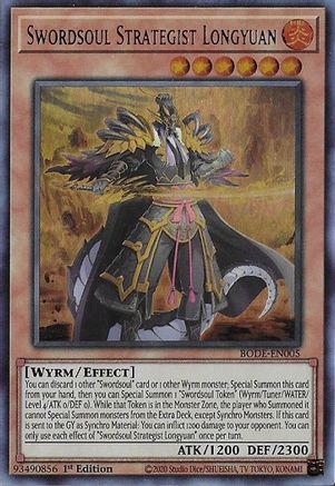 Image of Swordsoul Strategist Longyuan [BODE-EN005] Ultra Rare