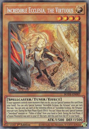 Image of Incredible Ecclesia, the Virtuous [BODE-EN007] Secret Rare
