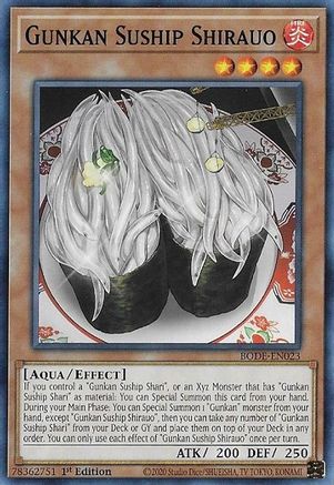 Image of Gunkan Suship Shirauo [BODE-EN023] Common