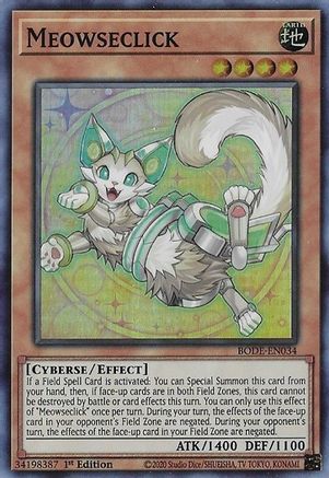 Image of Meowseclick [BODE-EN034] Super Rare
