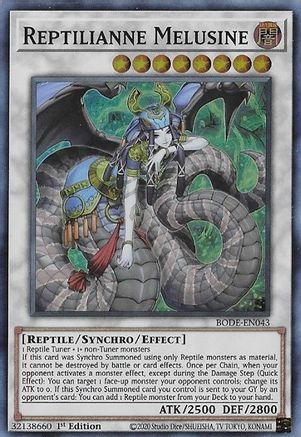 Image of Reptilianne Melusine [BODE-EN043] Super Rare