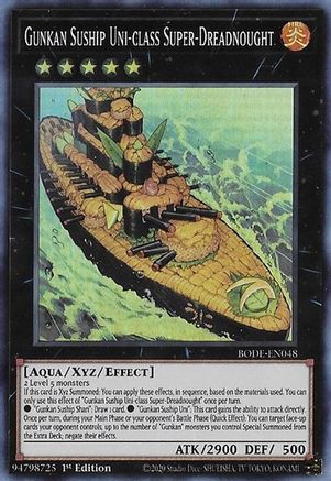 Image of Gunkan Suship Uni-class Super-Dreadnaught [BODE-EN048] Super Rare