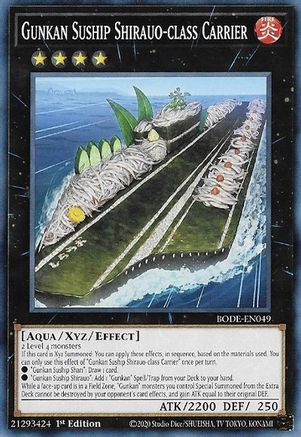 Image of Gunkan Suship Shirauo-class Carrier [BODE-EN049] Common
