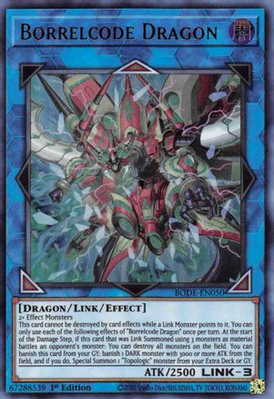 Image of Borrelcode Dragon [BODE-EN050] Ultra Rare