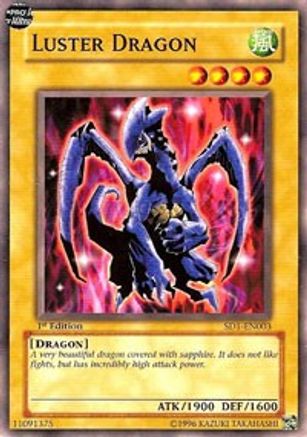 Image of Luster Dragon [SD1-EN003] Common