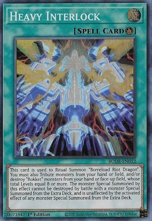 Image of Heavy Interlock [BODE-EN052] Super Rare