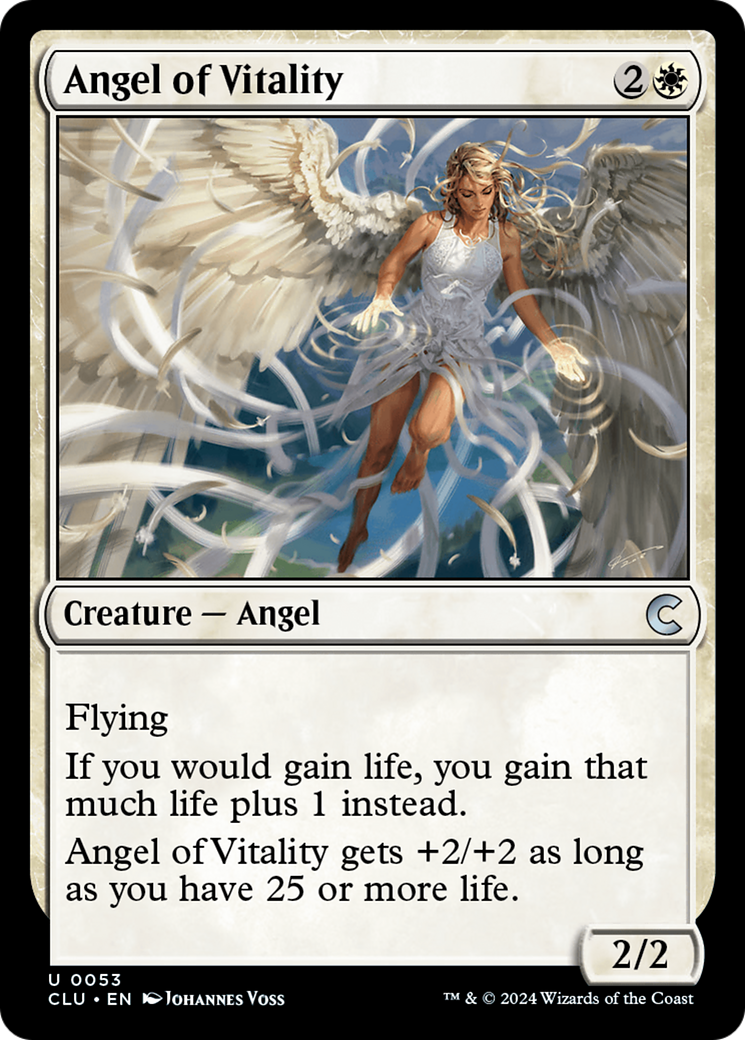 Image of Angel of Vitality [Ravnica: Clue Edition]