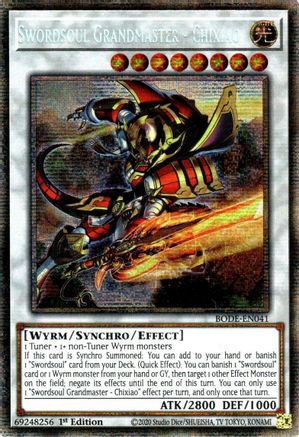Image of Swordsoul Grandmaster - Chixiao [BODE-EN041] Starlight Rare