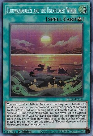 Image of Floowandereeze and the Unexplored Wind [BODE-EN059] Super Rare