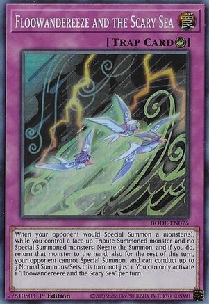 Image of Floowandereeze and the Scary Sea [BODE-EN075] Super Rare