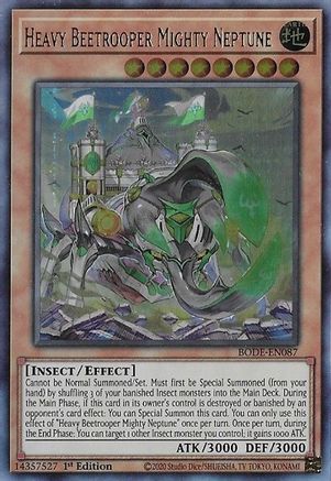 Image of Heavy Beetrooper Mighty Neptune [BODE-EN087] Ultra Rare