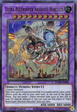 Image of Ultra Beetrooper Absolute Hercules [BODE-EN088] Ultra Rare