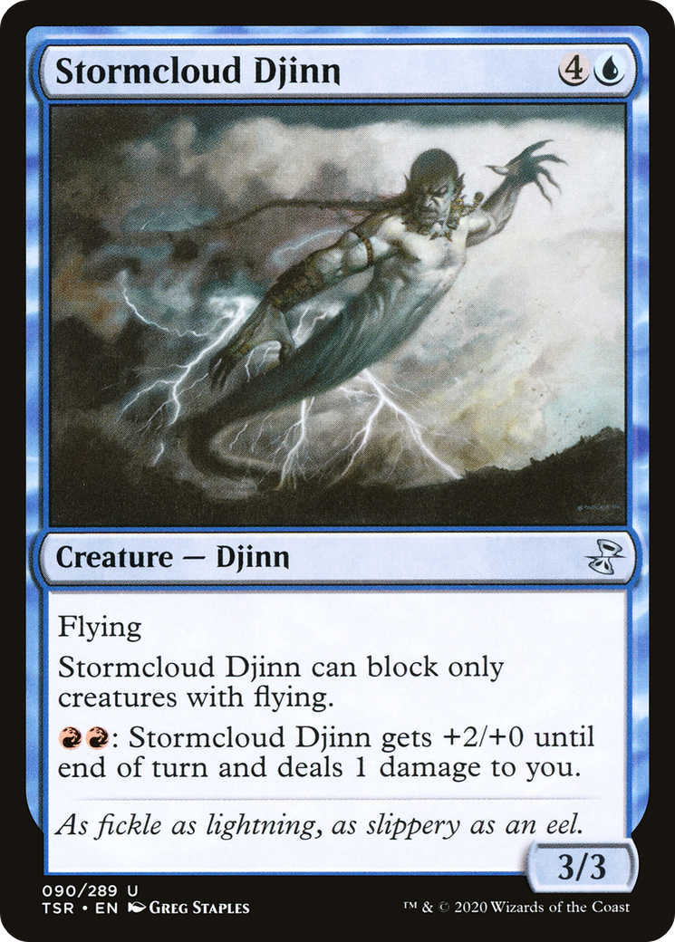 Image of Stormcloud Djinn [Time Spiral Remastered]