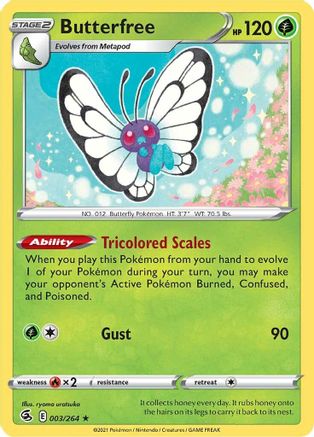 Image of Butterfree (003/264) [Sword & Shield: Fusion Strike]