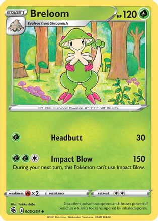 Image of Breloom (005/264) [Sword & Shield: Fusion Strike]