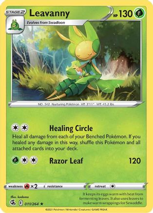 Image of Leavanny (011/264) [Sword & Shield: Fusion Strike]