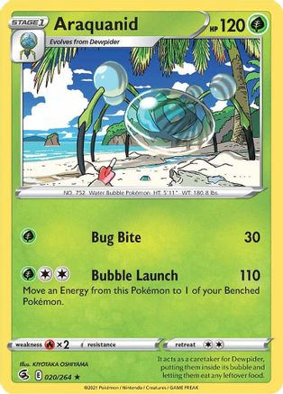 Image of Araquanid (020/264) [Sword & Shield: Fusion Strike]