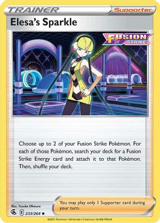 Image of Elesa's Sparkle (233/264) [Sword & Shield: Fusion Strike]
