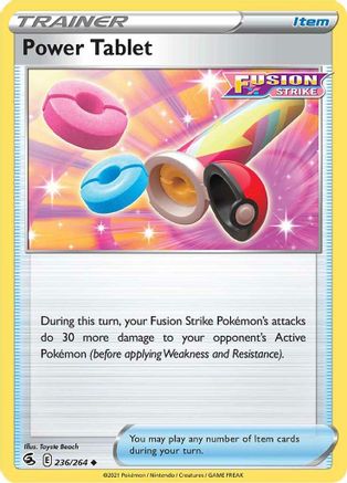Image of Power Tablet (236/264) [Sword & Shield: Fusion Strike]