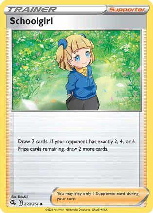Image of Schoolgirl (239/264) [Sword & Shield: Fusion Strike]