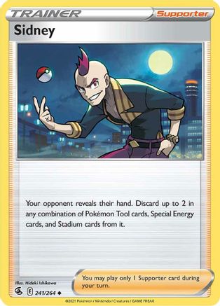 Image of Sidney (241/264) [Sword & Shield: Fusion Strike]