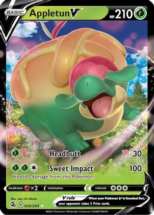 Image of Appletun V (026/264) [Sword & Shield: Fusion Strike]